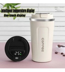 Smart Thermal Coffee Mug LED Temperature Display Insulated